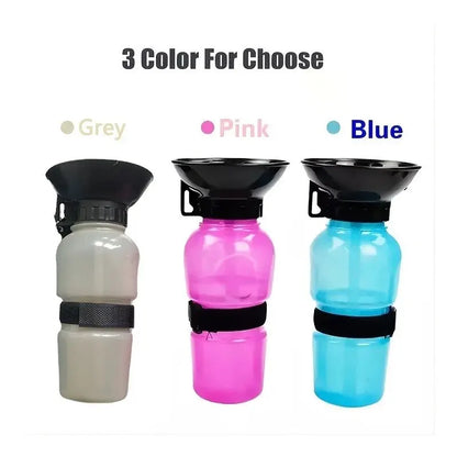 Portable Dog Water Bottle – 500 ml