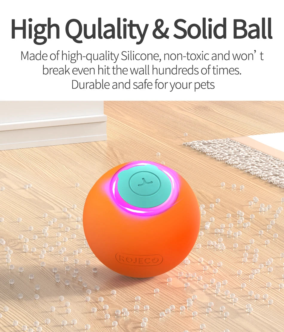 Smart Rolling Cat Toy Ball – Interactive Bouncing Fun