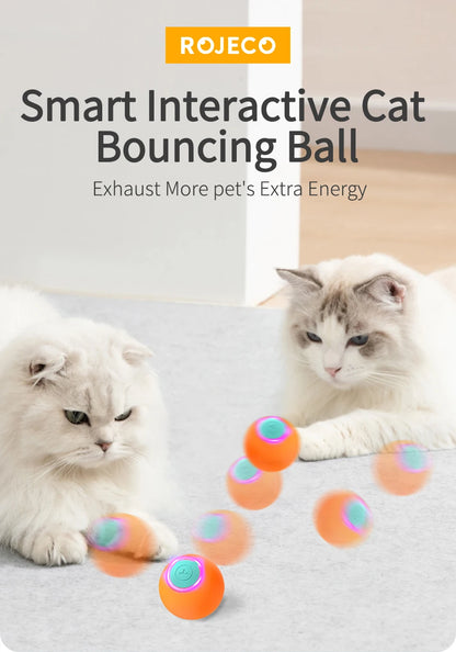 Smart Rolling Cat Toy Ball – Interactive Bouncing Fun