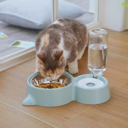 2-in-1 Water &amp; Food Dispenser – Smart Storage Solution