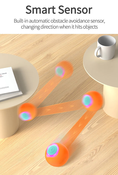 Smart Rolling Cat Toy Ball – Interactive Bouncing Fun