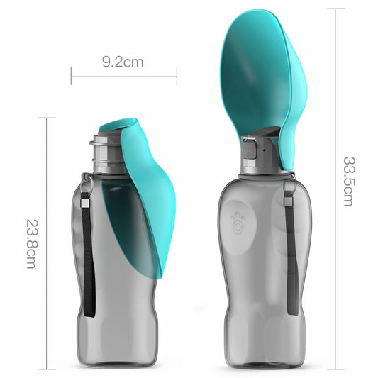 Large Dog Travel Water Bottle – 800 ml
