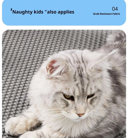 Double-Layer Cat Litter Mat – Anti-Tracking Design