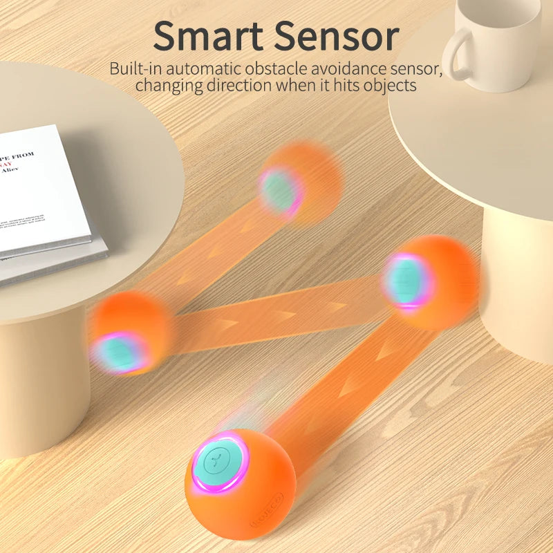 Smart Rolling Cat Toy Ball – Interactive Bouncing Fun