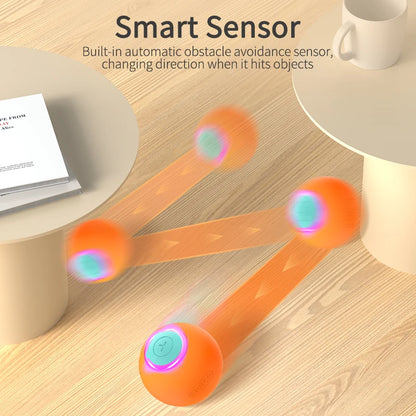 Smart Rolling Cat Toy Ball – Interactive Bouncing Fun