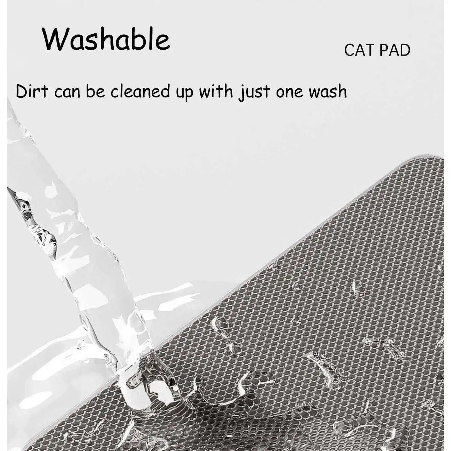 Double-Layer Cat Litter Mat – Anti-Tracking Design