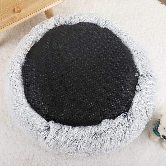Donut Plush Dog Bed