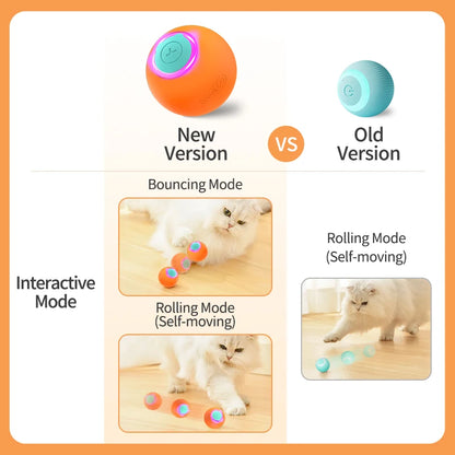 Smart Rolling Cat Toy Ball – Interactive Bouncing Fun