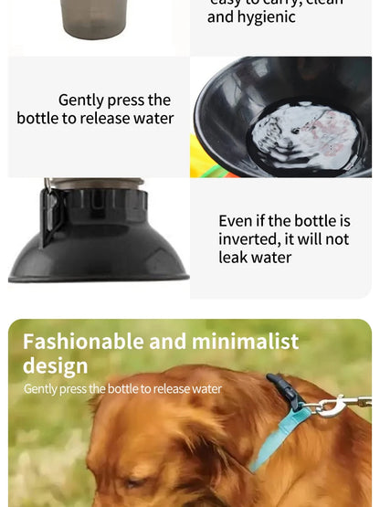 Portable Dog Water Bottle – 500 ml