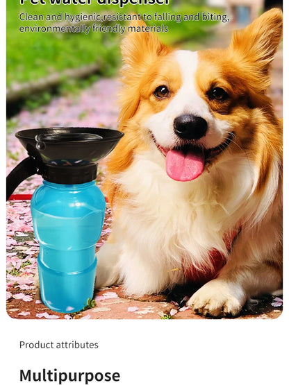 Portable Dog Water Bottle – 500 ml