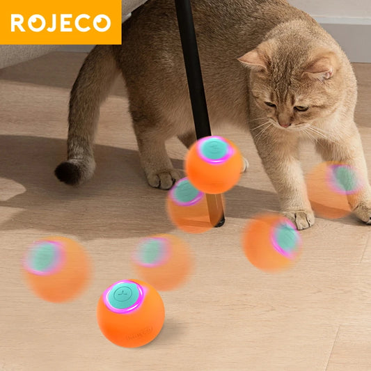 Smart Rolling Cat Toy Ball – Interactive Bouncing Fun